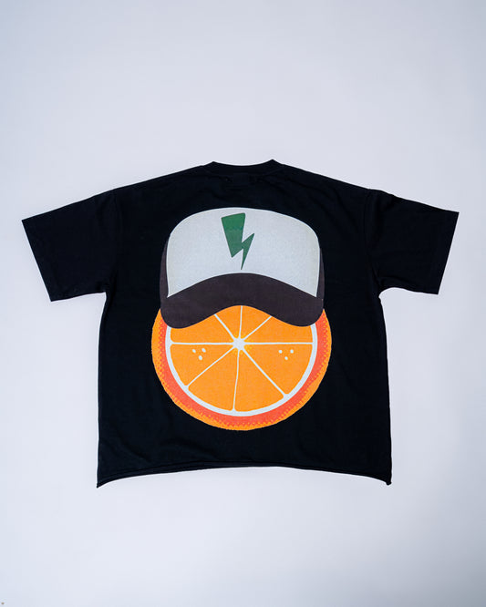 Orange Fest Florida Tee - Black