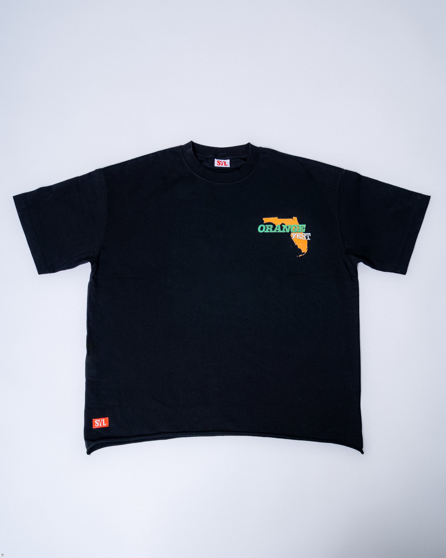 Orange Fest Florida Tee - Black
