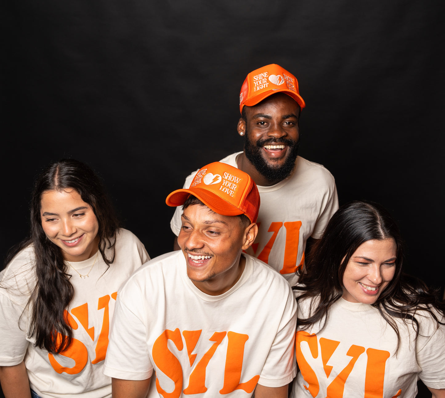 Orange Foam Trucker Hat