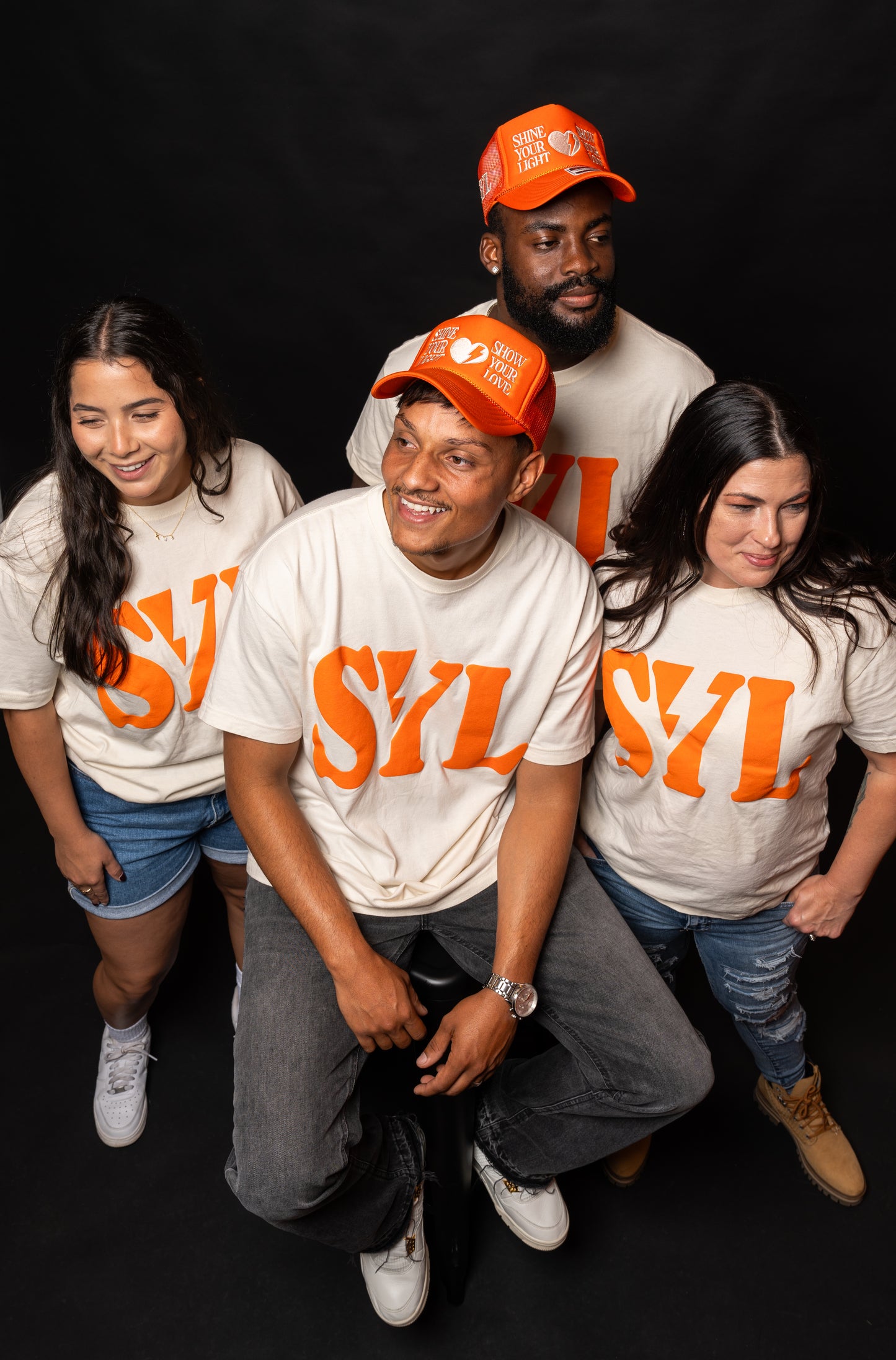 Orange Foam Trucker Hat