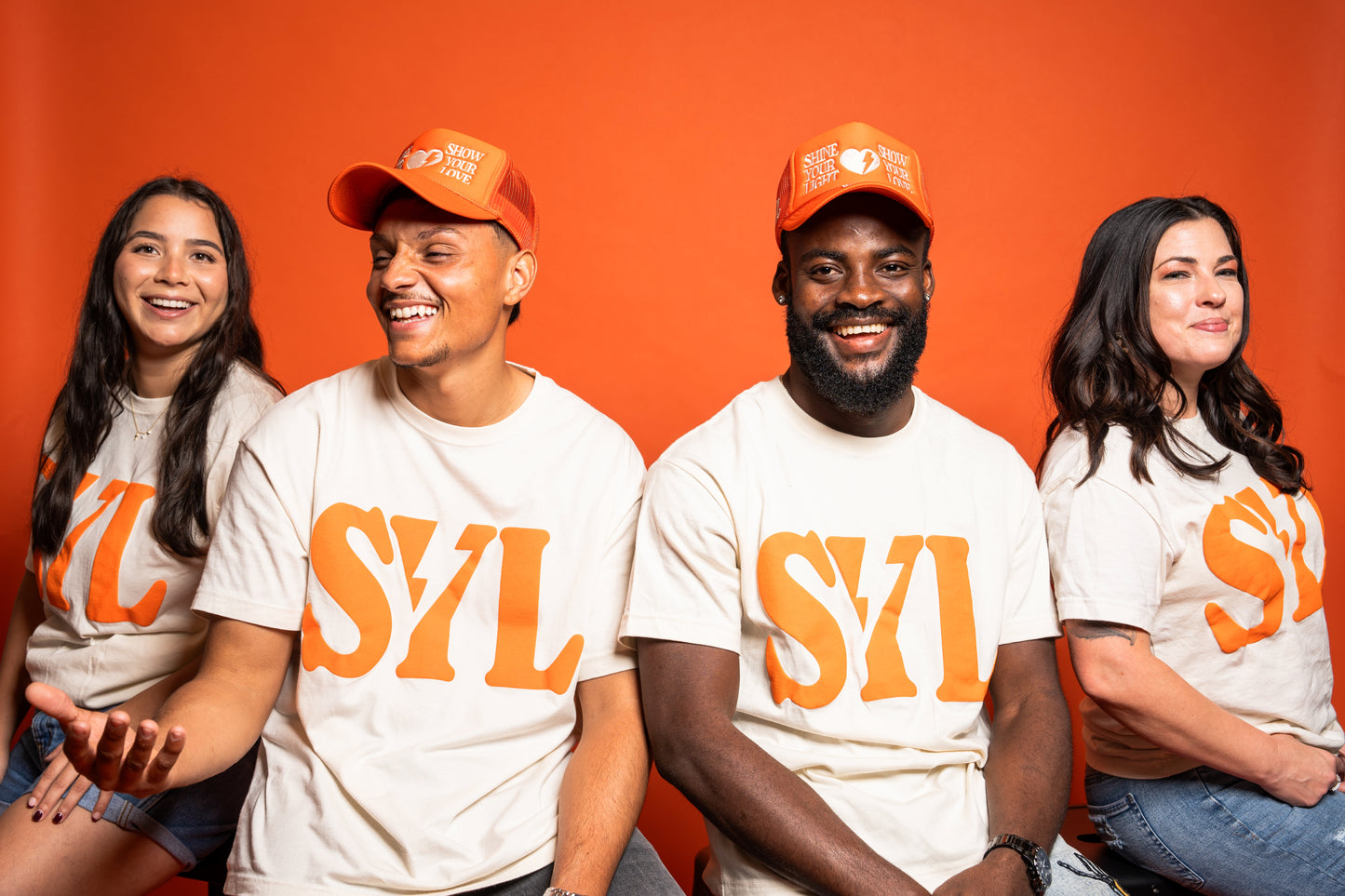 Orange Foam Trucker Hat